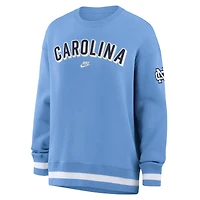 Women's Nike Carolina Blue North Tar Heels Oversized Legacy Phoenix Sweatshirt