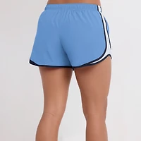 Short Nike Carolina Blue pour femme des Tar Heels de Caroline du Nord Spring Break Tempo Dri-FIT