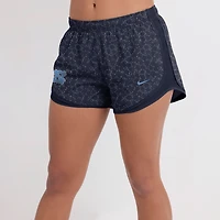 Short Nike Dri-FIT pour femme, motif Tempo, bleu marine, North Carolina Tar Heels