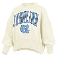 Sweat-shirt ras du cou surdimensionné à taille haute pour femme