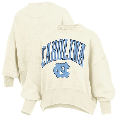 Sweat-shirt ras du cou surdimensionné à taille haute pour femme