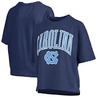 T-shirt surdimensionné bleu marine pour femme avec logo Arch et des Tar Heels de Caroline du Nord