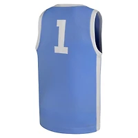 Youth Jordan Brand Carolina Blue North Tar Heels Replica Basketball Jersey