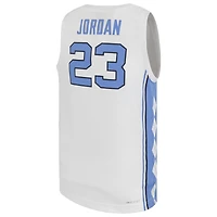 Youth Jordan Brand Michael White North Carolina Tar Heels Replica Basketball Jersey