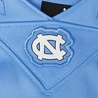 Maillot de football réplique l'équipe Jordan Brand #1 Carolina Blue North Tar Heels pour jeunes