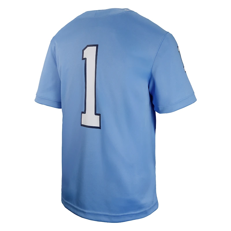 Youth Jordan Brand #1 North Carolina Tar Heels Untouchable Replica Game Jersey