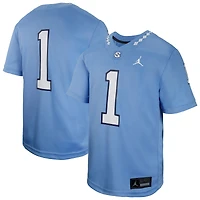 Youth Jordan Brand #1 Carolina Blue North Tar Heels Untouchable Replica Game Jersey