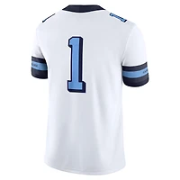 Youth Jordan Brand #1 White North Carolina Tar Heels Alternate Game Jersey