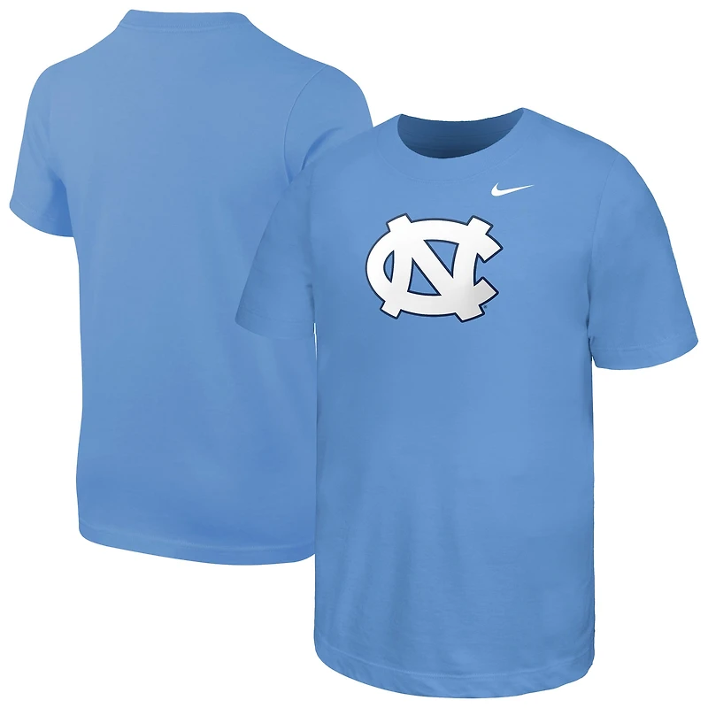 Youth Nike Carolina Blue North Tar Heels Logo T-Shirt