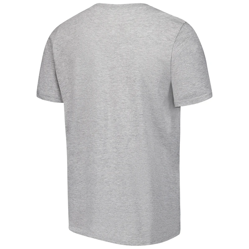 T-shirt pour casque Nike North Carolina Tar Heels gris chiné jeune