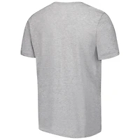 T-shirt pour casque Nike North Carolina Tar Heels gris chiné jeune