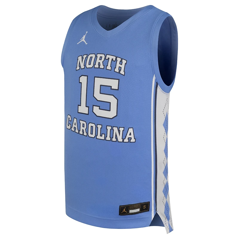 Maillot de basketball réplique Nike Vince Carter bleu Caroline des Tar Heels du Nord pour jeunes