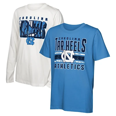 Youth North Carolina Tar Heels the Mix T-Shirt Combo Set