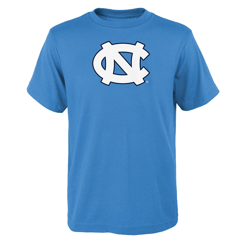 T-shirt pour jeunes Outerstuff bleu Caroline avec logo principal des Tar Heels de du Nord