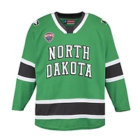 Men's CCM Kelly Green North Dakota  Replica Hockey Jersey