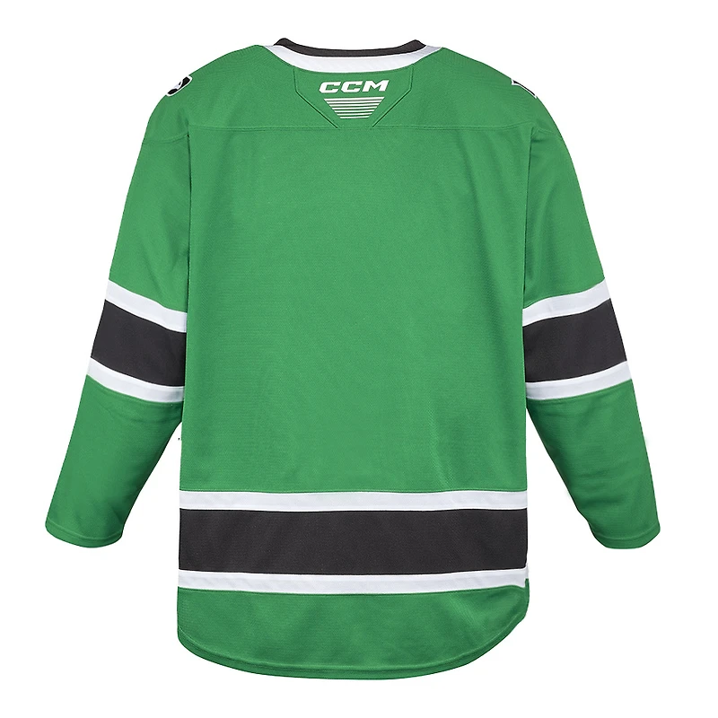 Maillot de hockey réplique CCM Kelly Green pour homme, Dakota du Nord