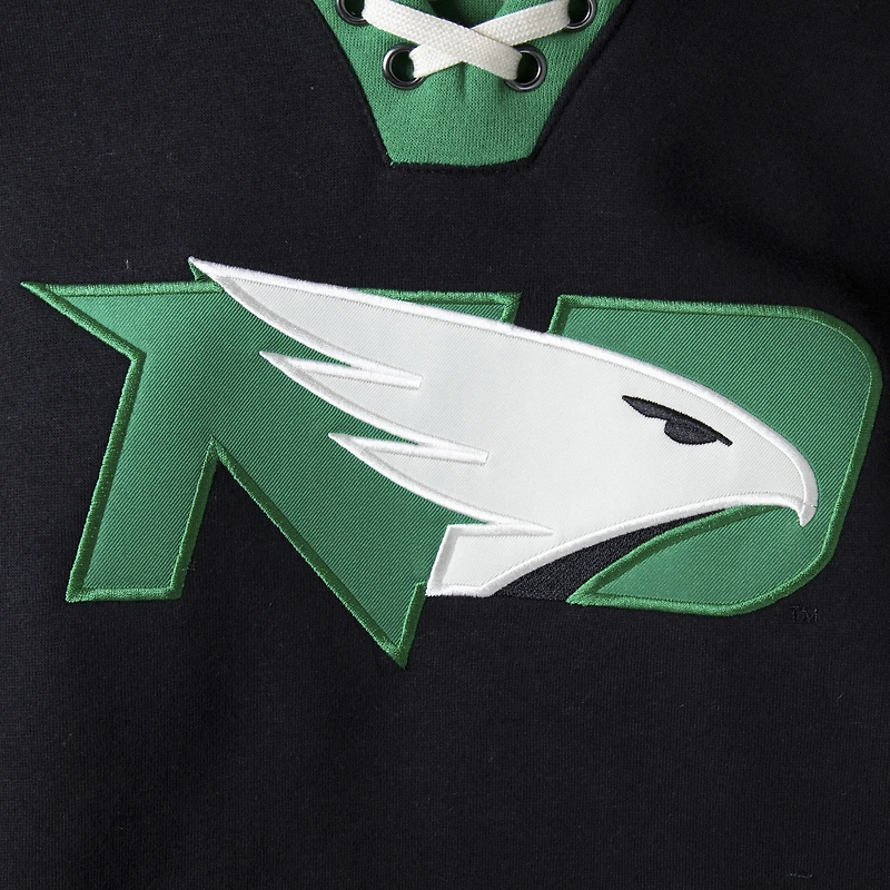 Sweat à capuche lacets Colosseum North Dakota 2.0 noir pour hommes