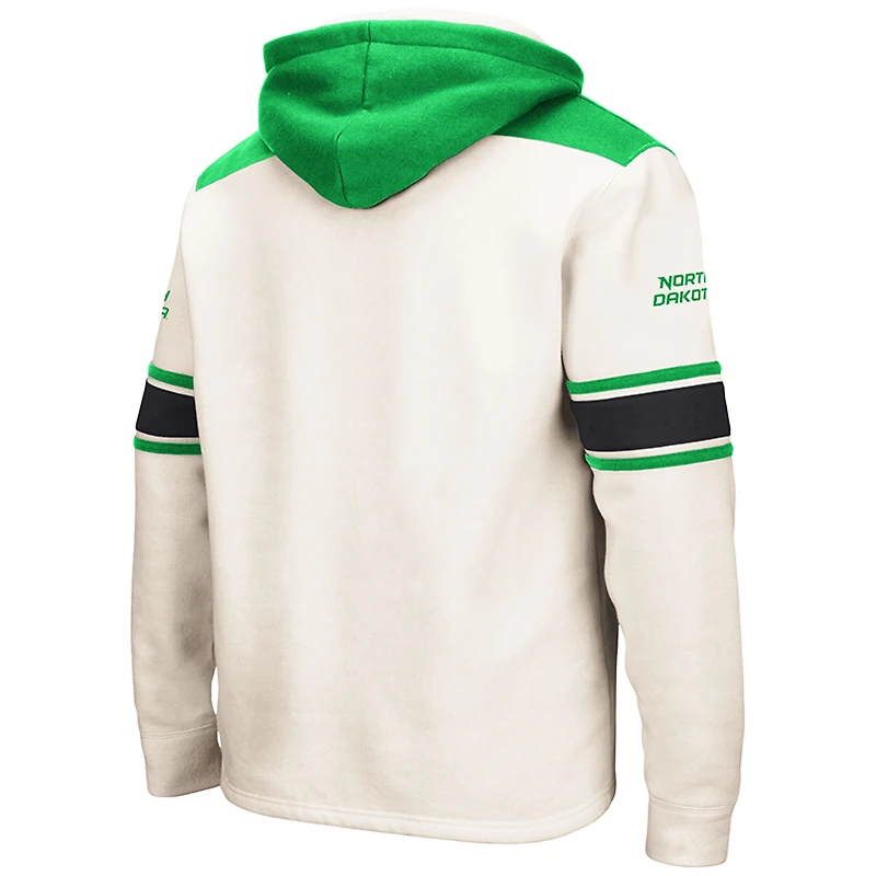 Sweat à capuche lacets North Dakota 2.0 pour homme, couleur crème Colosseum