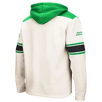 Sweat à capuche lacets North Dakota 2.0 pour homme, couleur crème Colosseum