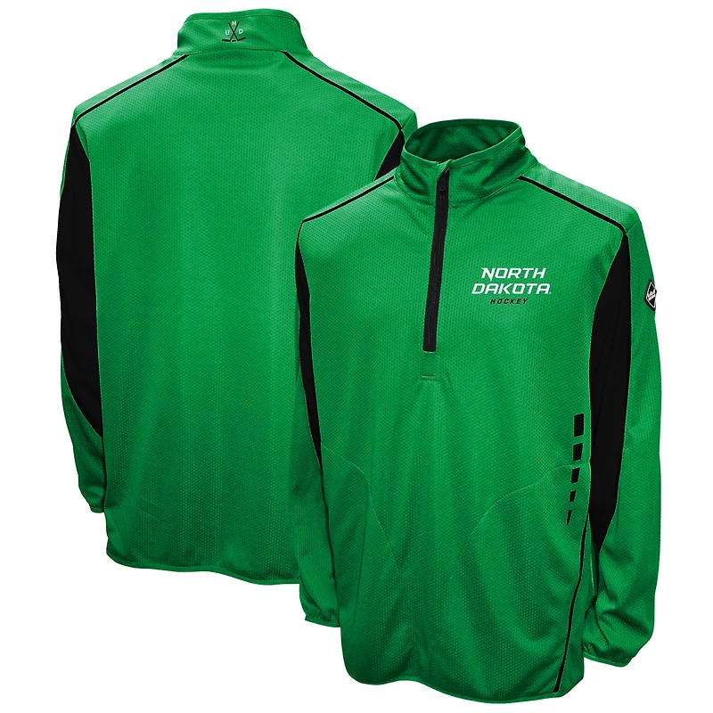 Veste zippée quart de tour North Dakota Flex Thermatec Kelly Green Franchise Club pour homme