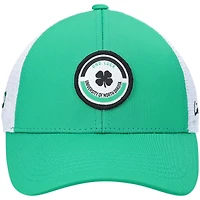 Men's Kelly Green/White North Dakota Motto Trucker Snapback Hat