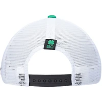 Men's Kelly Green/White North Dakota Motto Trucker Snapback Hat