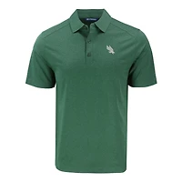 Men's Cutter & Buck Heather Kelly Green North Texas Mean Forge Eco Stretch Recycled Polo