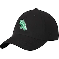 Casquette ajustable à logo principal noir North Texas Mean Green pour hommes Top of the World