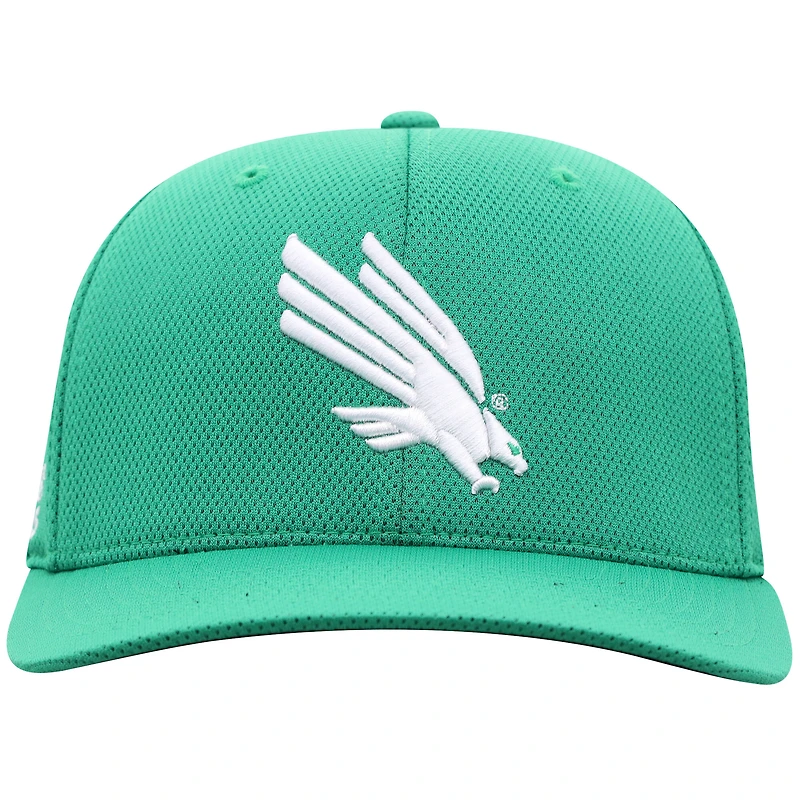 Casquette Reflex Flex Kelly Green North Texas Mean pour homme Top of the World