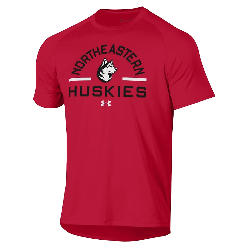 Men's Under Armour Red Northeastern Huskies Performance T-Shirt