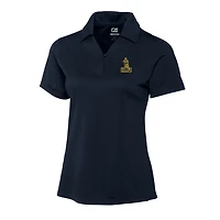Polo texturé uni pour femme Cutter & Buck Navy Northern Arizona Lumberjacks CB DryTec Genre