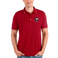 Polo Affluent pour homme des Huskies du Nord de l'Illinois d'Antigua Cardinal