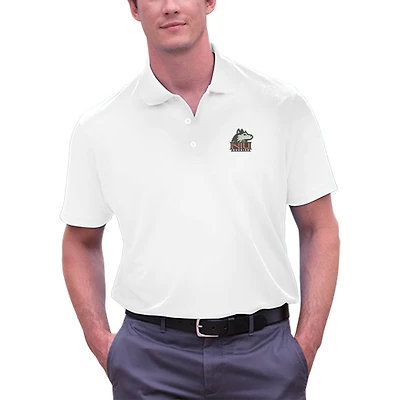 Polo Vansport Omega Tech blanc pour homme des Northern Illinois Huskies, grande taille