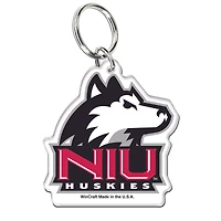 Porte-clés WinCraft Northern Illinois Huskies Premium en acrylique