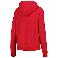 Women's Stadium Athletic Red Northern Illinois Huskies Big Logo Pullover Hoodie