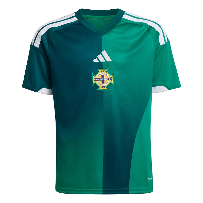 Youth adidas  Green Northern Ireland National Team 2026 Home Replica Jersey