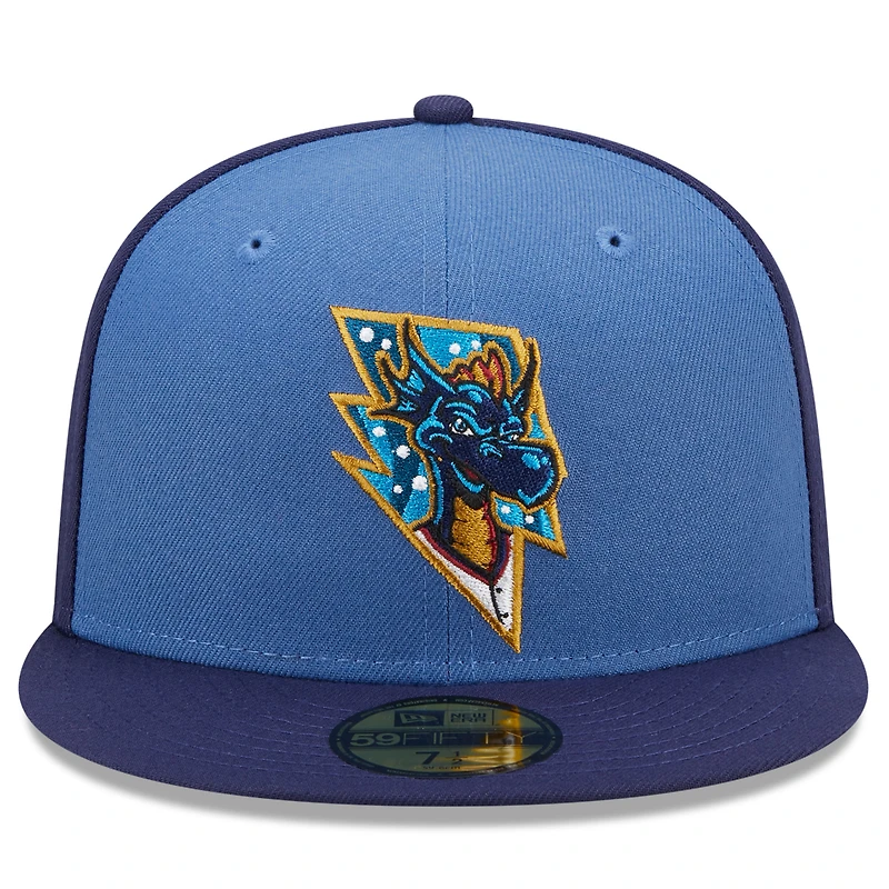 Men's New Era Blue/Navy Northwest Arkansas Naturals Marvel x Minor League 59FIFTY Fitted Hat