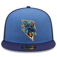 Men's New Era Blue/Navy Northwest Arkansas Naturals Marvel x Minor League 59FIFTY Fitted Hat