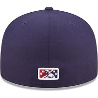 Men's New Era Navy Northwest Arkansas Naturals Authentic Collection 59FIFTY Fitted Hat
