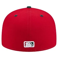 Men's New Era White/Red Northwest Arkansas Naturals Copa de la Diversión 59FIFTY Fitted Hat
