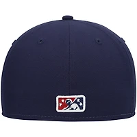 Men's New Era White Northwest Arkansas Naturals Authentic Collection Team Alternate 59FIFTY Fitted Hat