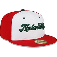 Casquette ajustée New Era blanche pour homme Northwest Arkansas Naturals Copa De La Diversion 59FIFTY