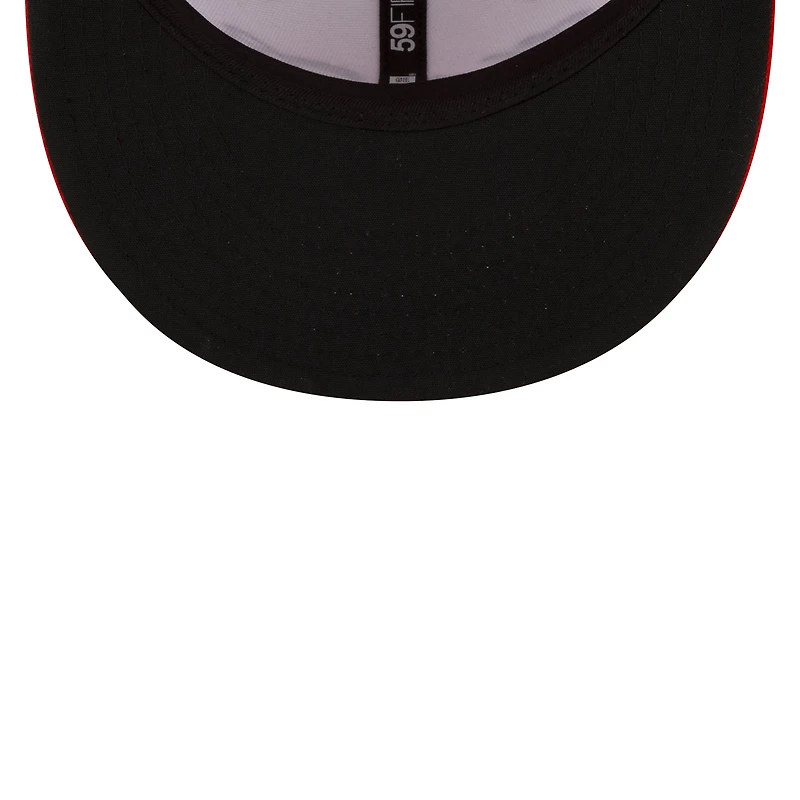 Men's New Era White Northwest Arkansas Naturals Copa De La Diversion 59FIFTY Fitted Hat