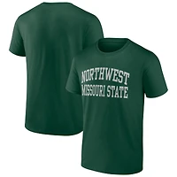 Men's Green Northwest Missouri State Bearcats Arched Wordmark T-Shirt