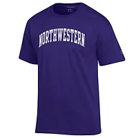 Men's Champion  Purple Northwestern Wildcats Basic Arch T-Shirt