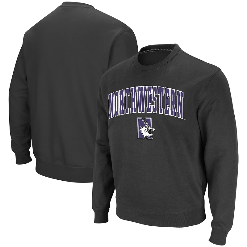 Sweat Colosseum Charcoal Northwestern Wildcats Arch & Logo Homme