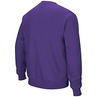 Colosseum Purple Northwestern Wildcats Arch & Logo Crew Neck Sweat-shirt pour homme