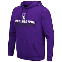 Men's Colosseum Purple Northwestern Wildcats Lantern Pullover Hoodie