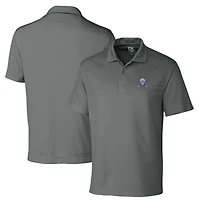 Polo texturé solide DryTec Genre pour homme, de couleur unie, acier, des Wildcats du Nord-Ouest, coupe et grande taille