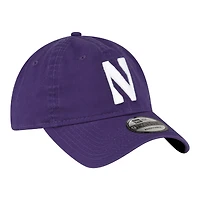 Casquette ajustable New Era 9TWENTY Core Classic 2.0 violette pour homme, modèle Northwestern Wildcats.